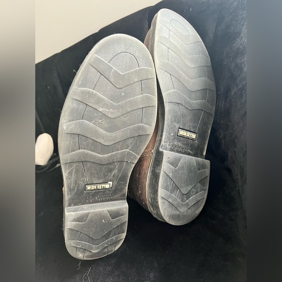 Brown Leather Men's Boots- Steel Toe - Picture 5 of 5